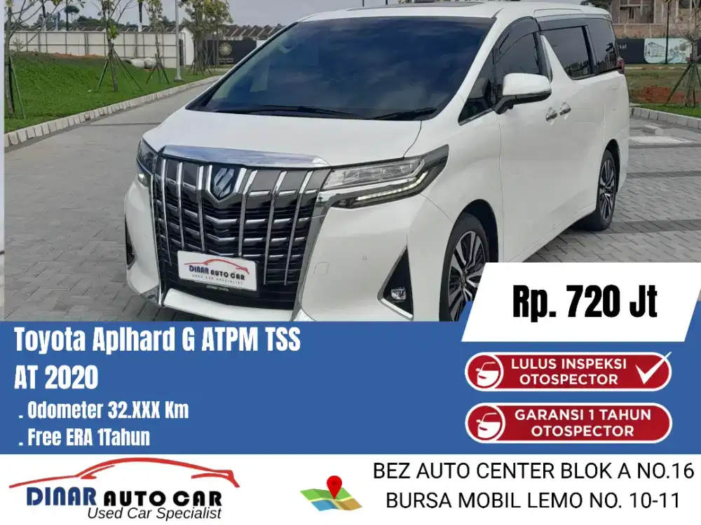 Toyota Alphard G ATPM TSS