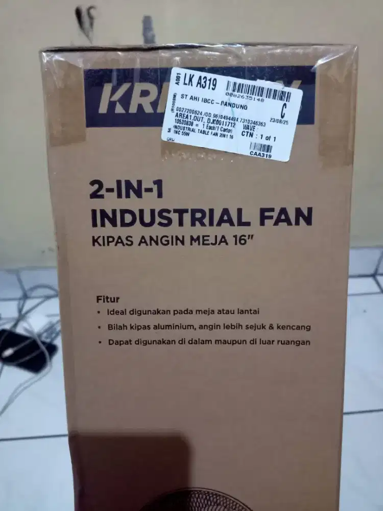 DI JUAL KIPAS ANGIN KRISBOW MASIH BARU SEGEL