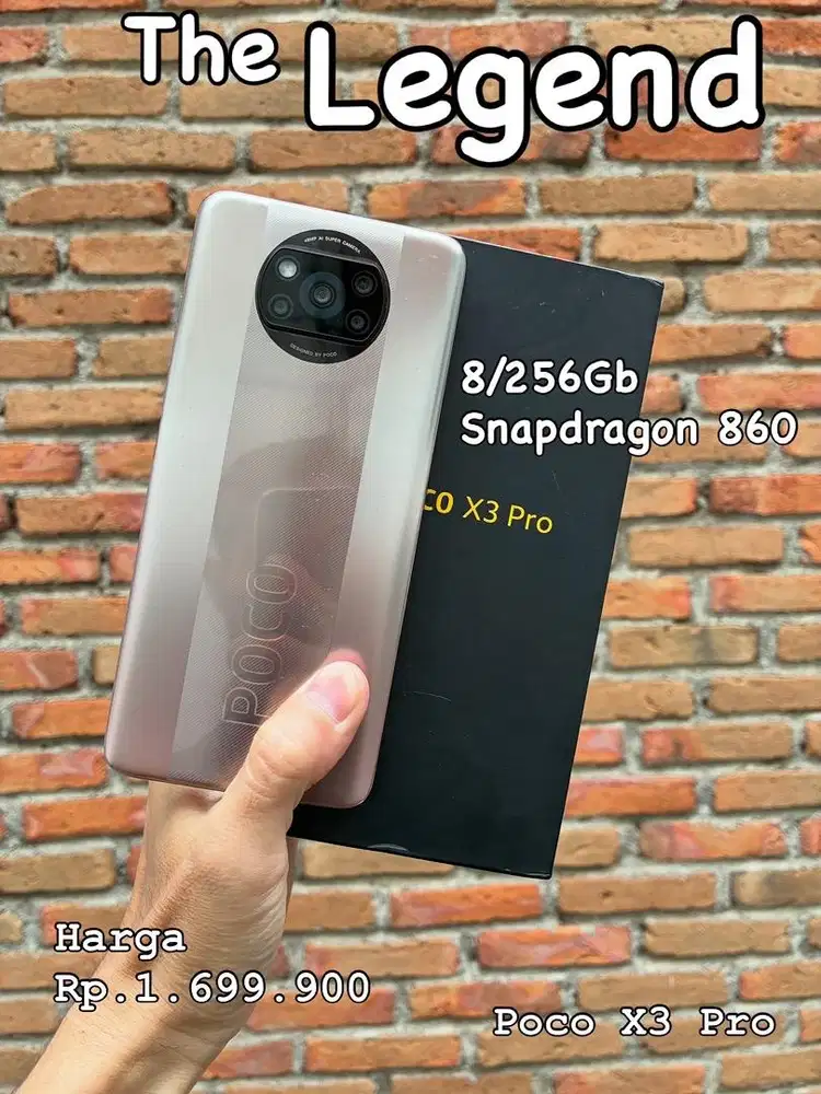 Xiaomi Poco X3 Pro 8/256GB Bronze Fullset Poco X7 X6 X5 Pro F7 F6 F5