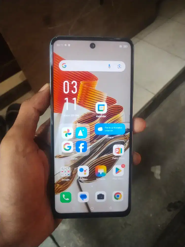 infinix hot 50 6+4/256 os14 nfc body pemakaian hp chasan