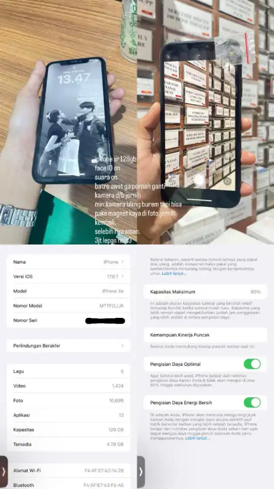 iphone xr ram 128gb