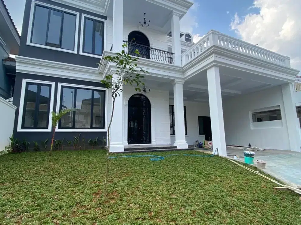 Dijuak rumah classic modern dicluster argenia sentul