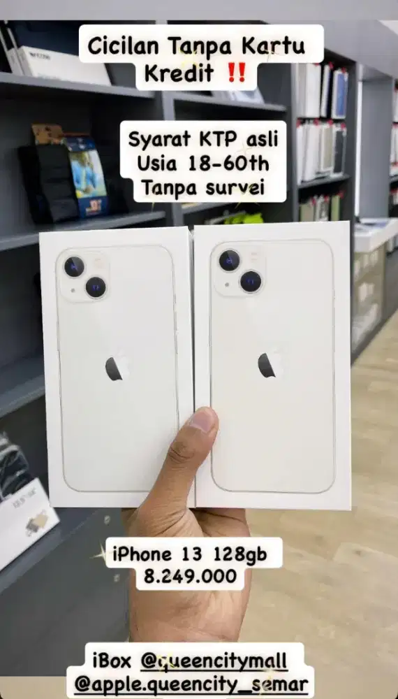 IPHONE 13 CICILAN 0% TANPA KARTU KREDIT