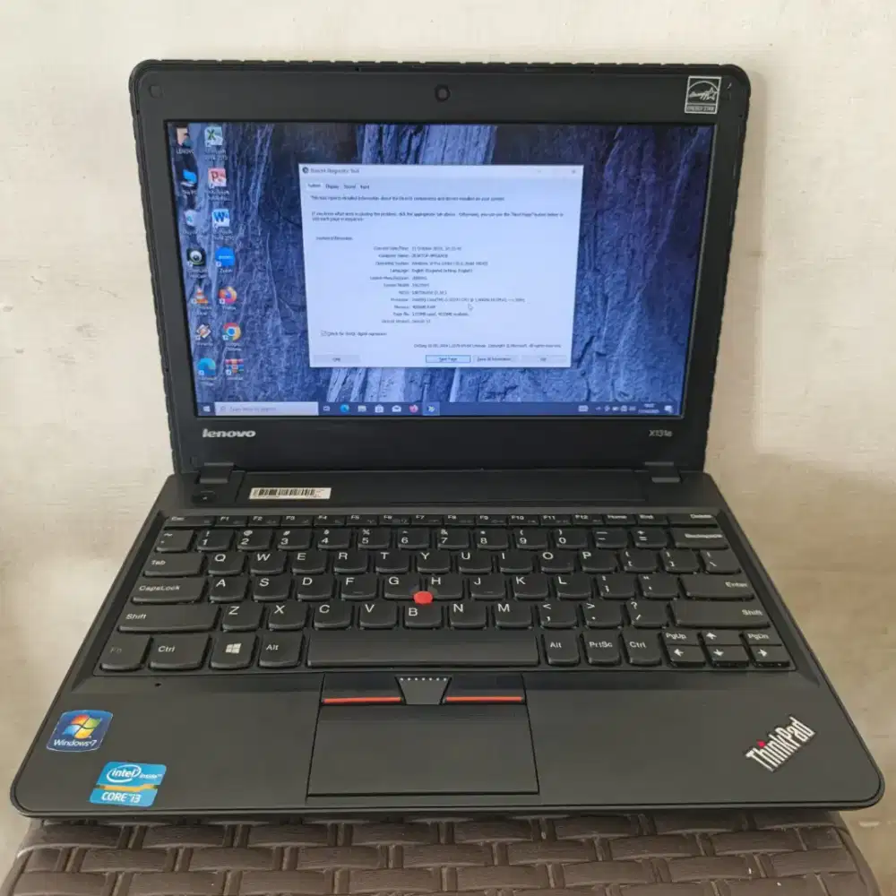 JUAL LAPTOP NOTEBOOK LENOVO THINKPAD X131e INTEL CORE i3-3227U RAM4GB