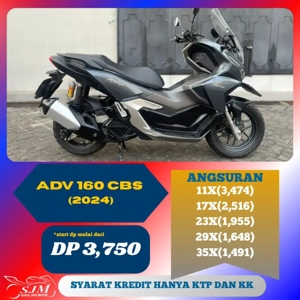 ADV 160 CBS 2024 Pajak Panjang