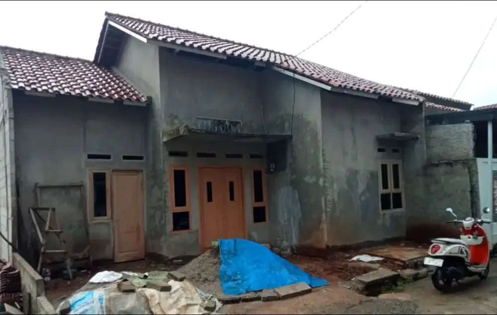 Rumah minimlais sedang on progress di sawangan kota Depok