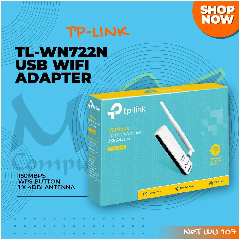 USB Wifi Receiver tp-link wn722n