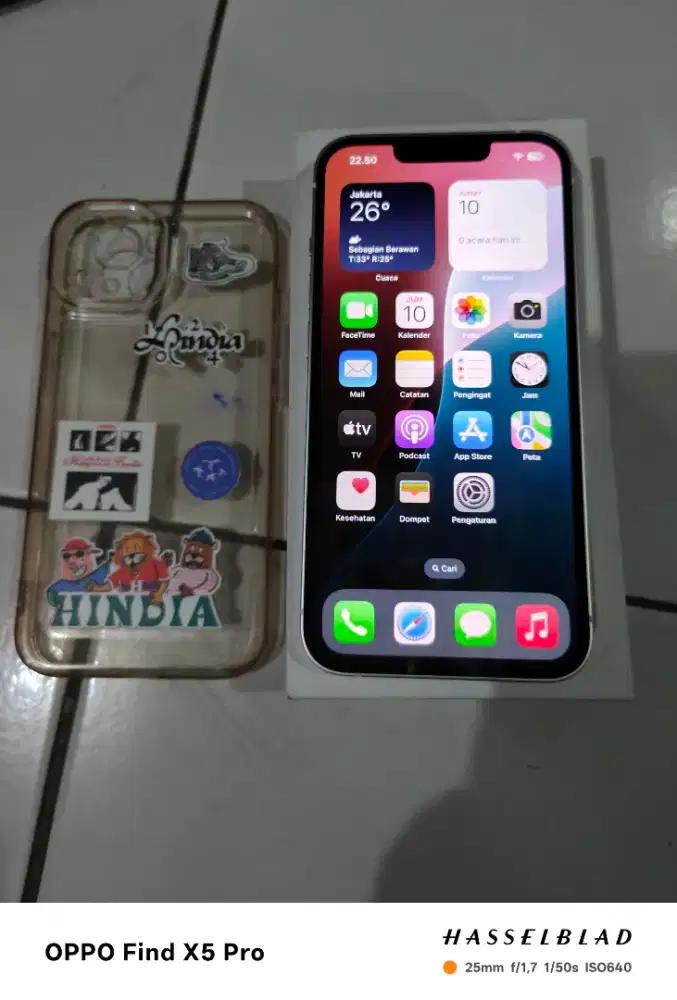 iPhone 13 inter 128gb SIM lock Rsim tanam, Indosat bisa,Sim lain g tau