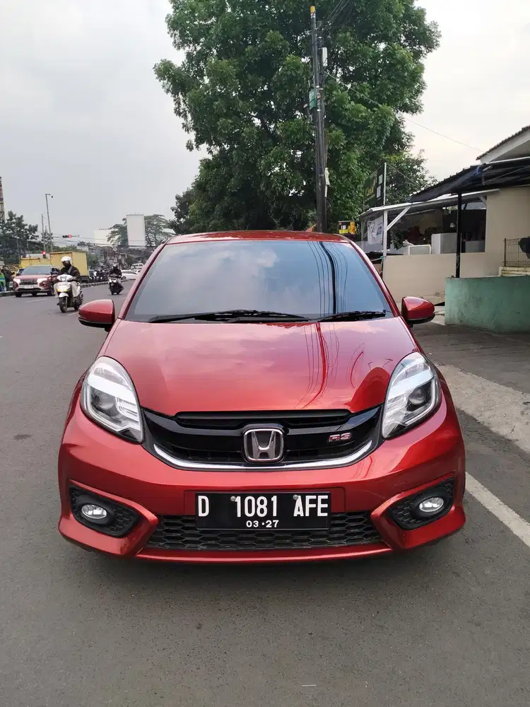 Honda Brio 1.2 RS Matic 2017 Low Km kredit Dp.5Jt