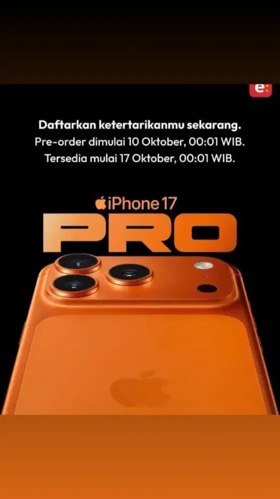 Pre order iphone 17