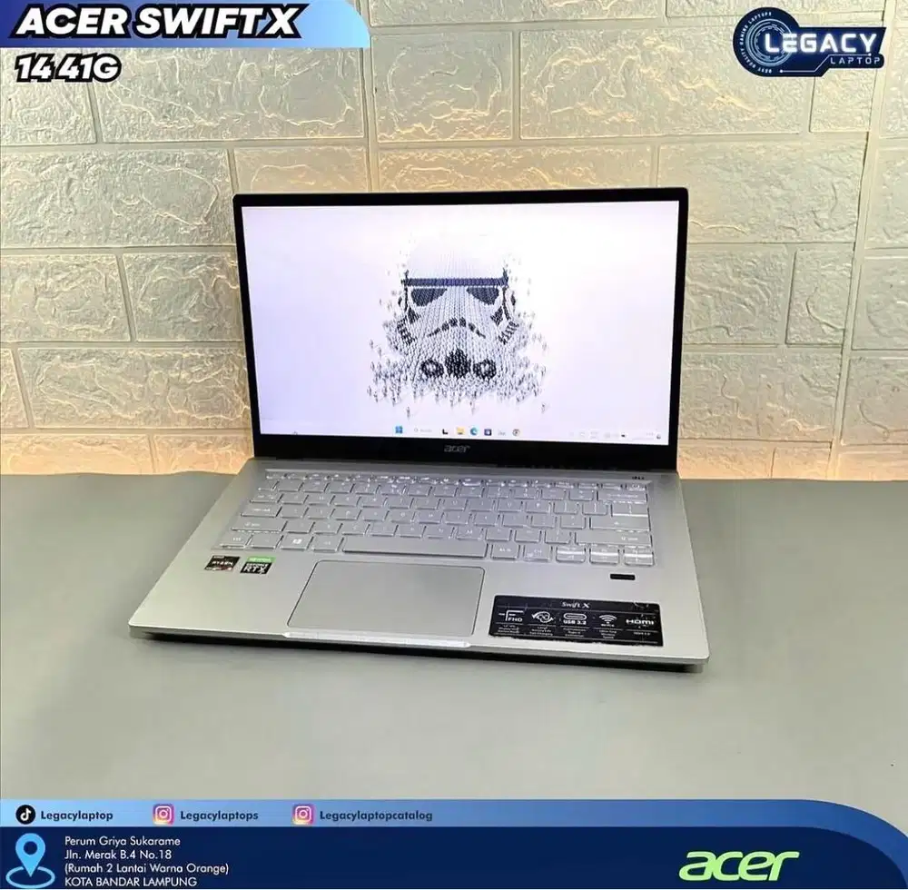 ACER SWIFT X 14 41G RTX 3050