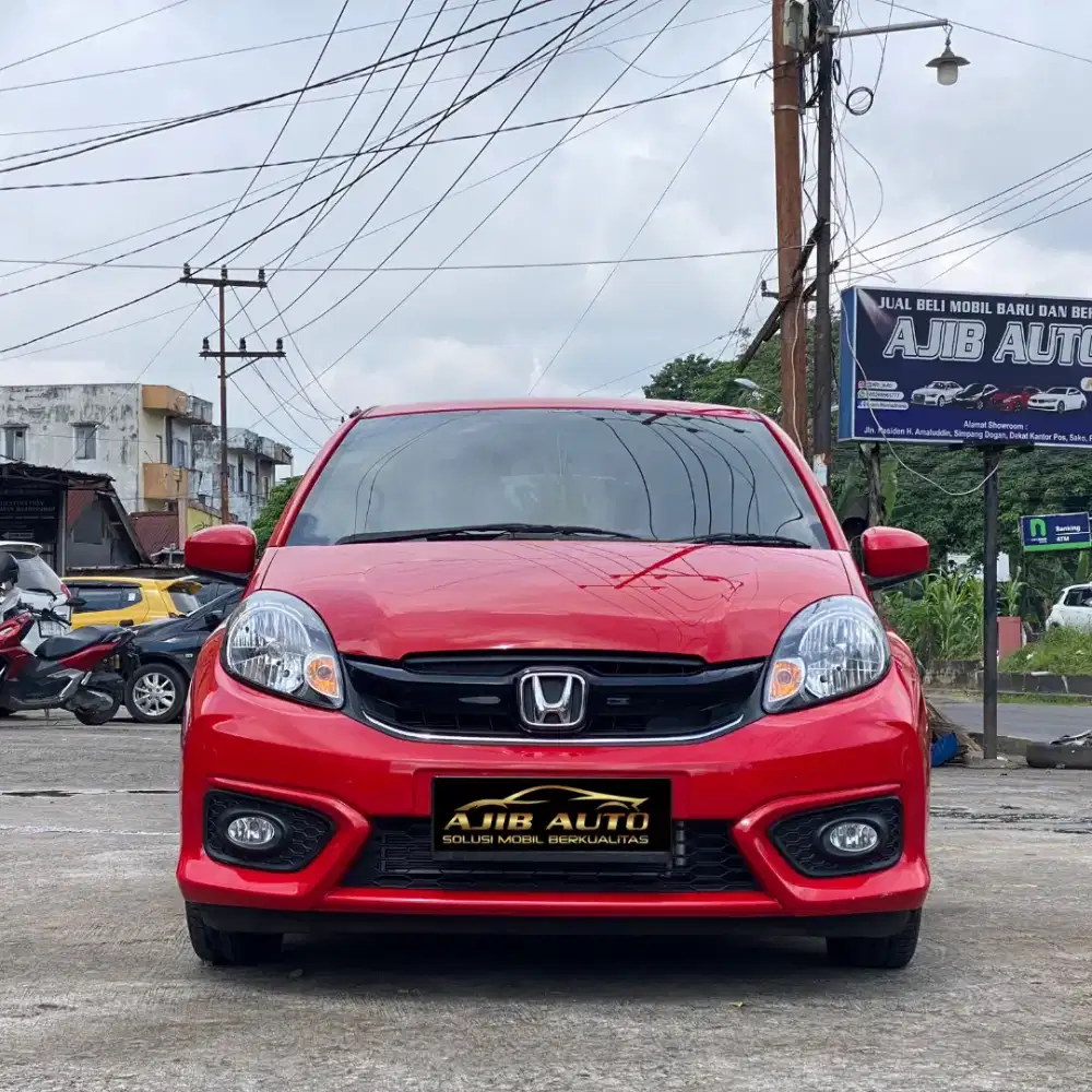[KM 22RB] Honda Brio Satya 1.2 E CVT Matic 2018