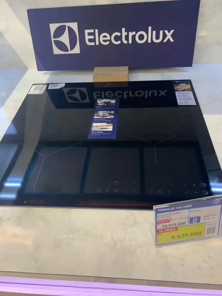 Electrolux built in hob electric black