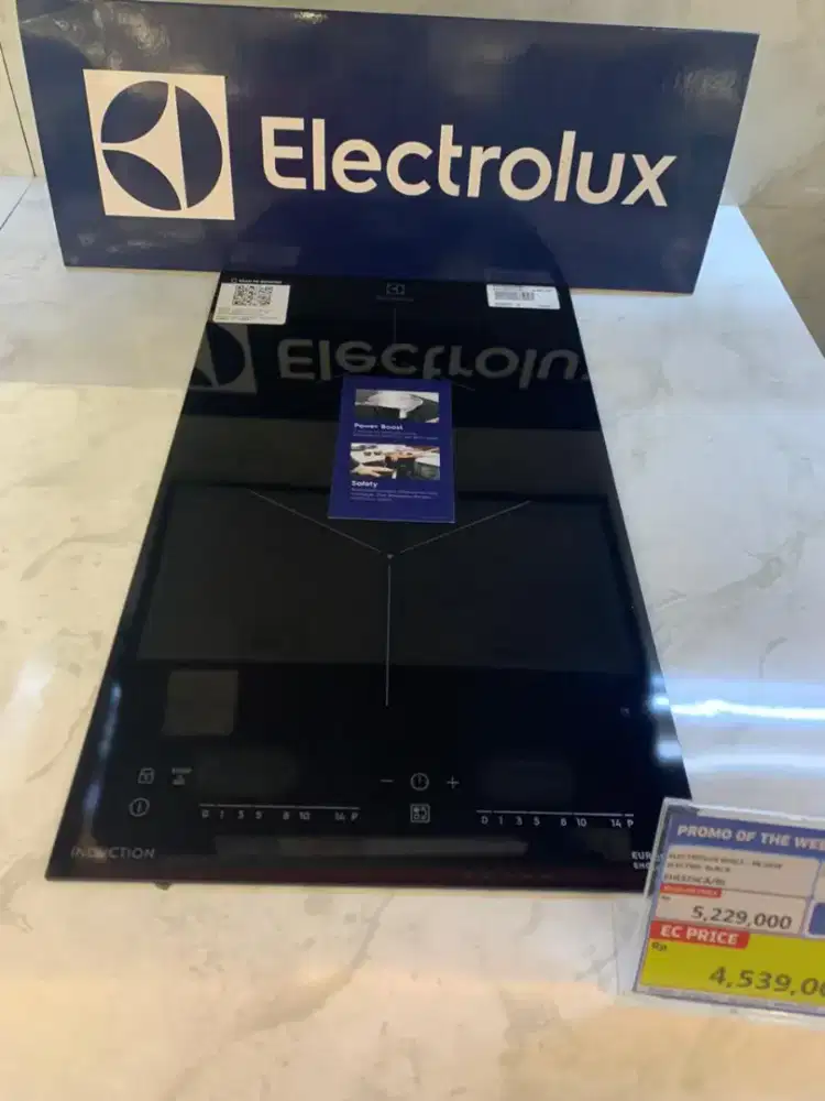 Electrolux built in hob electric black