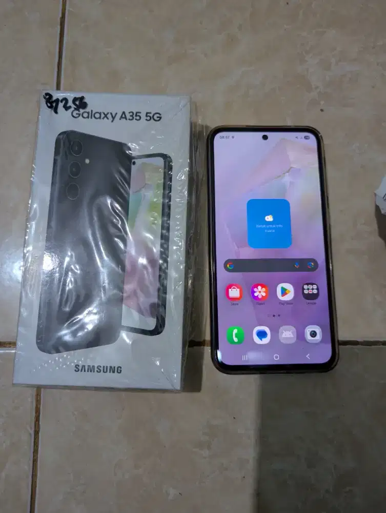 Samsung A35 5G. Mulus ISTIMEWA garansi panjang