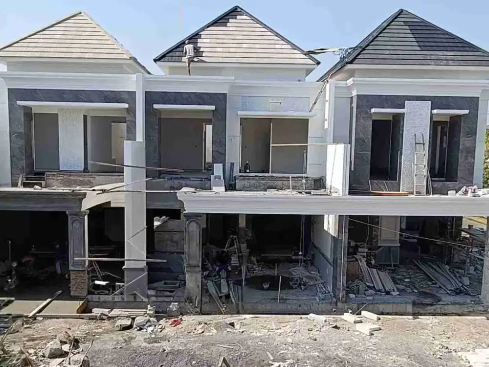 Jual Rumah Baru Galaxy Bumi Permai ( Araya ) model American Classic Mewah
