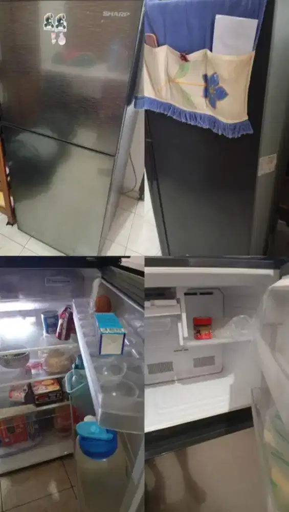 JUAL KULKAS 2 PINTU MERK SHARP