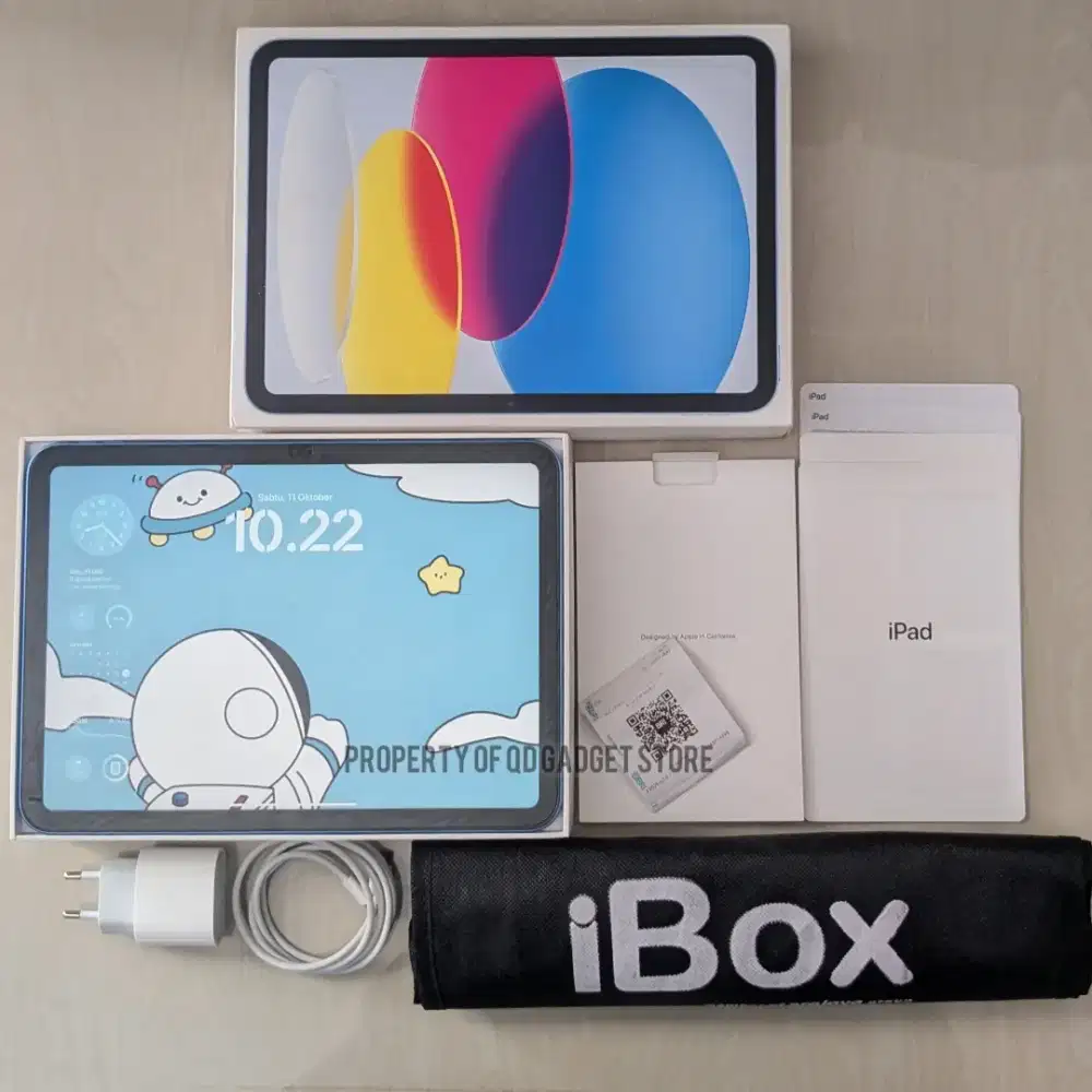 iPad 11 128GB WiFi Blue A16 Chipset Garansi RESMI iBox Murah aja