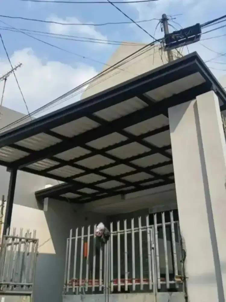 Kanopi atap minimalis
