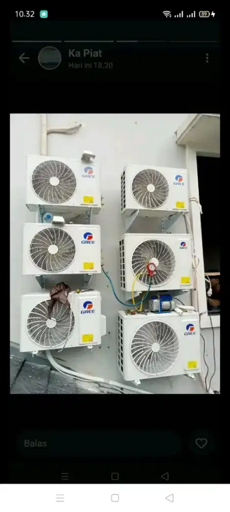 Jasa servis AC kulkas mesin cuci kompa air dll