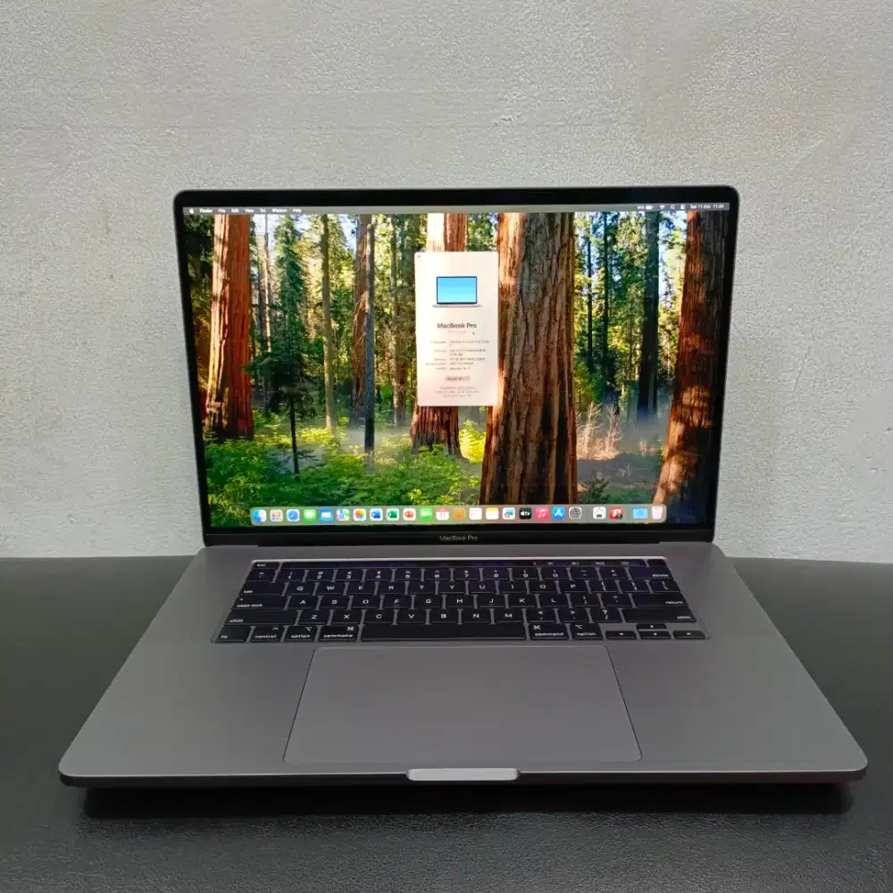 Macbook Pro TB 16-inch 2019 Ci7 - 2.6GHz RAM 16GB SSD 512GB