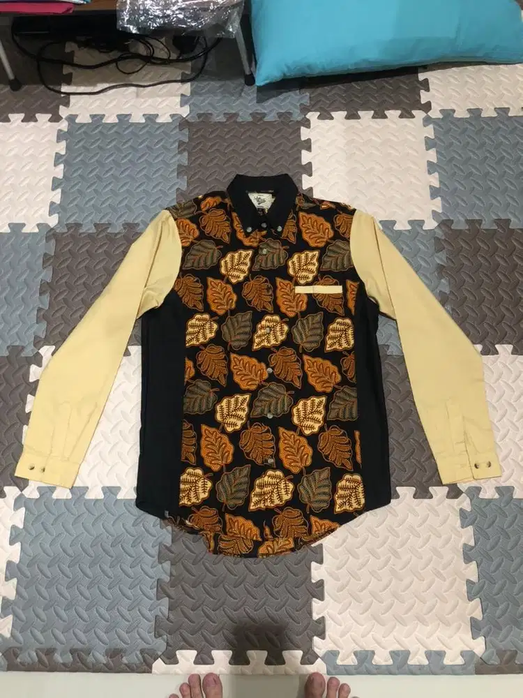 Kemeja Batik Cream L