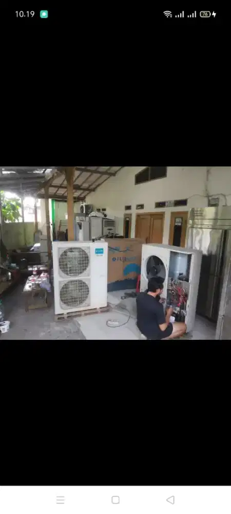 Jasa servis AC kulkas mesin cuci kompa air dll