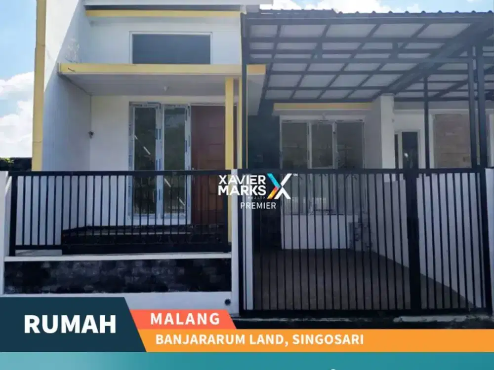 Rumah Under 1M dekat Terminal di Banjararum Land Singosari Malang