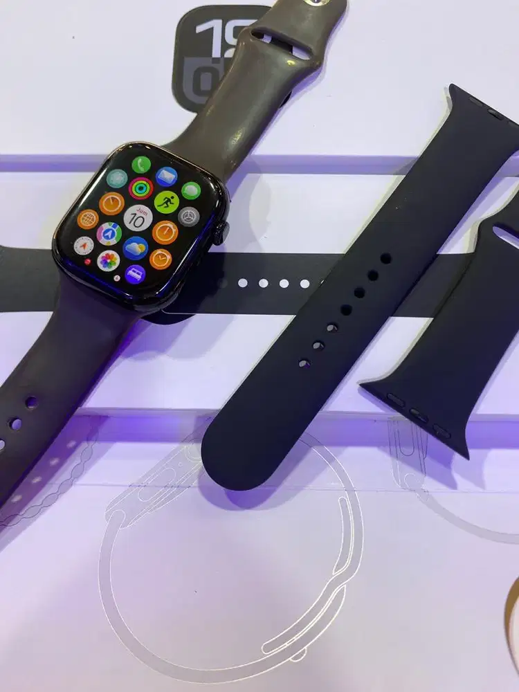 Apple watch 10 46mm BH100% resmi iBox 2 bulan pakai