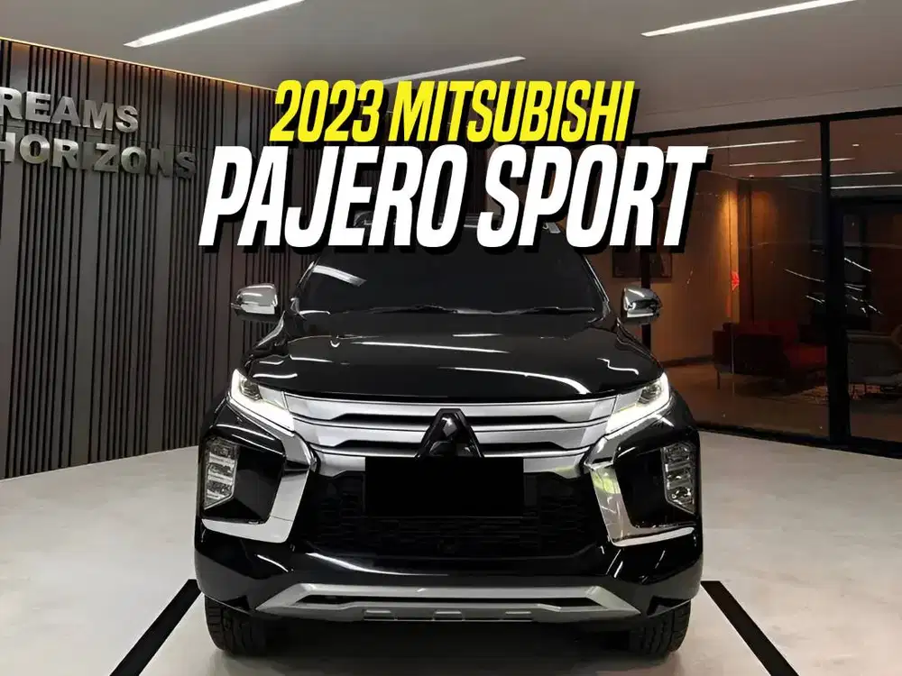 Mitsubishi Pajero Sport Dakar 4x4 Diesel 2024 NIK 2023 Black Hitam