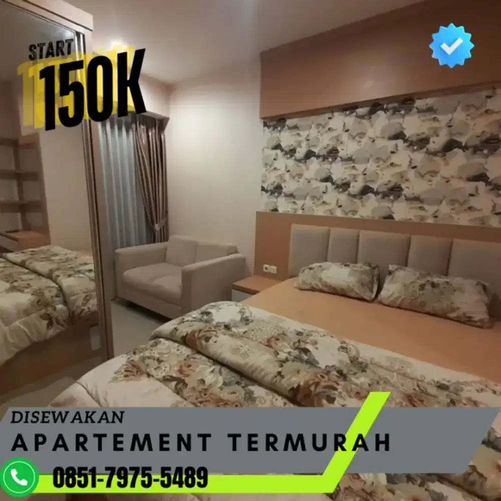 Sewa Apartemen Harian/Transit Bekasi Utara PATRALAND URBANO Termurah