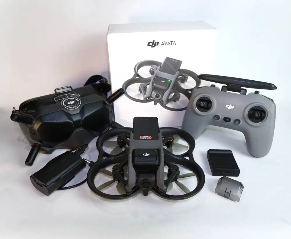 DJI Avata RTF Combo Goggles V2 dan Remote Controller RC 2 Second Norma