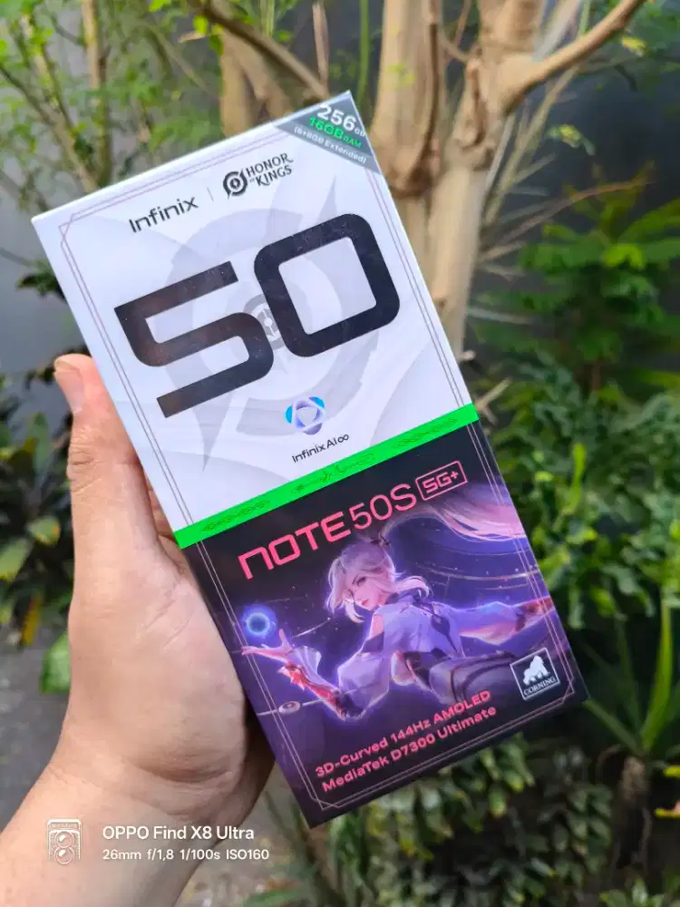 Infinix Note 50S 5G Baru 256Gb Segel Garansi Termurah