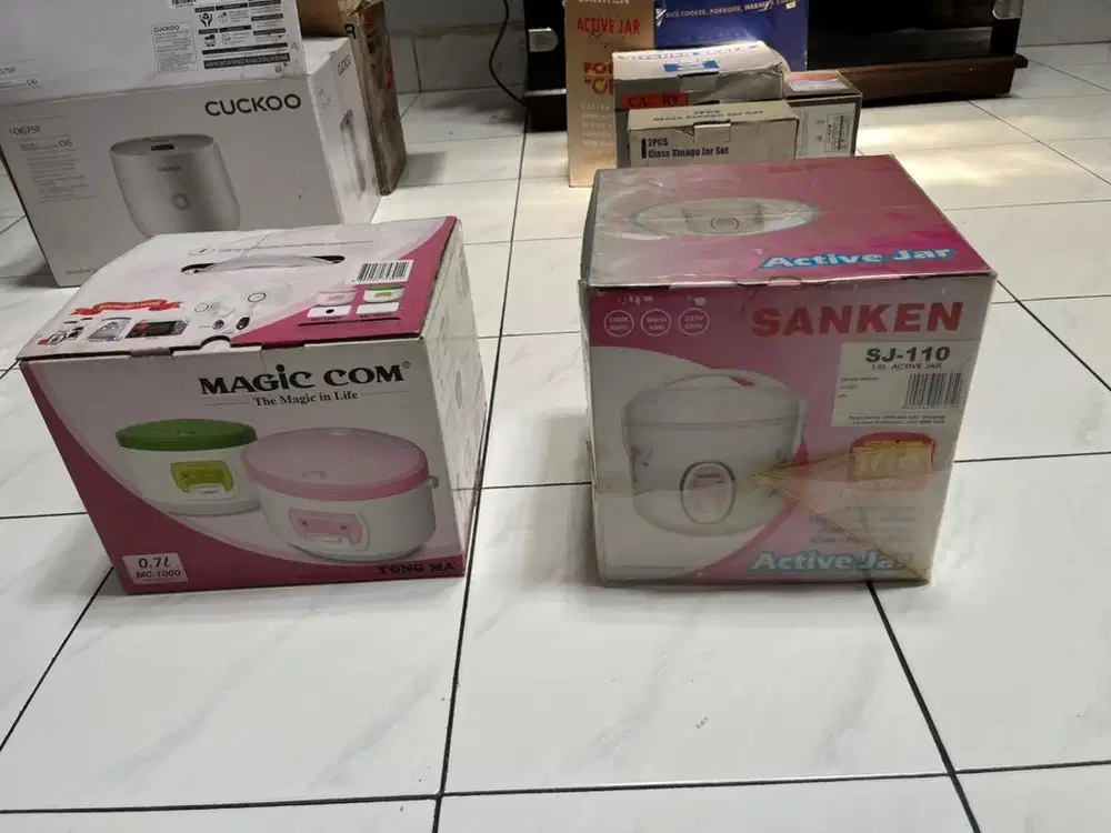 Magicom Sanken SJ 110 dan Magicom Yongma MC 1000