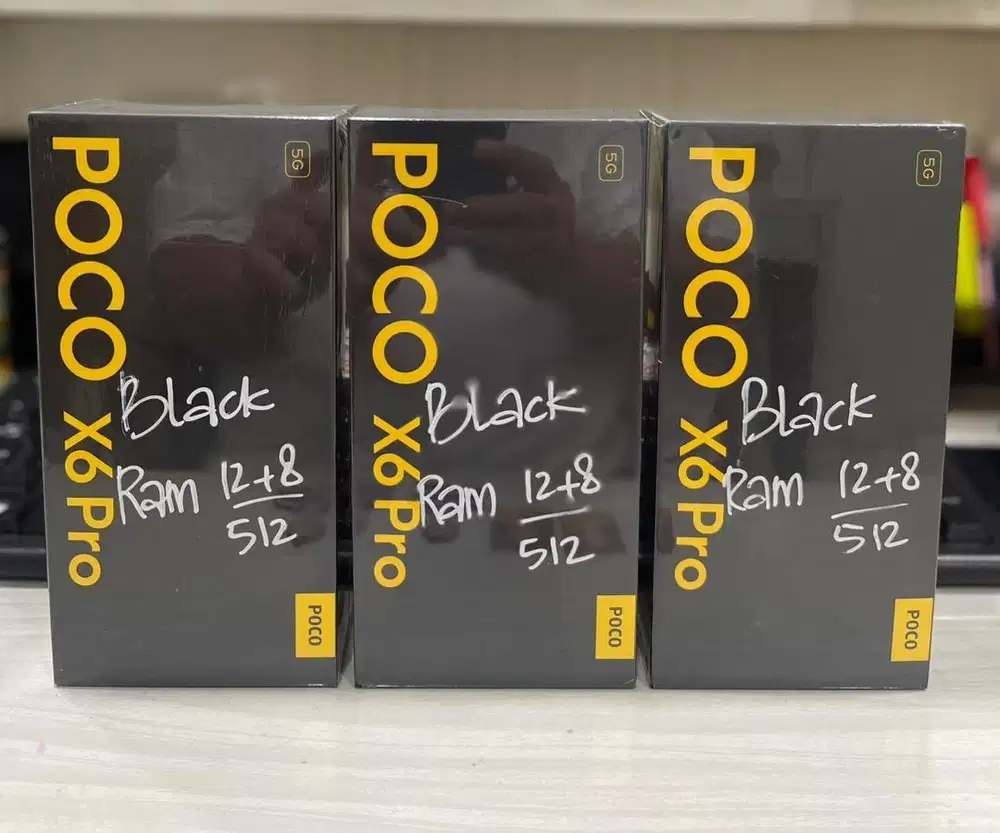 Promo Baru - Xiaomi Poco X6 Pro 5G 12/512 Grs Resmi (Warna : Black)