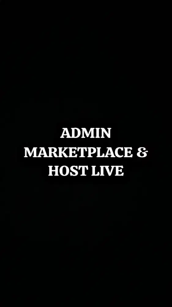 Admin Wanita Marketplace Dan Host Live