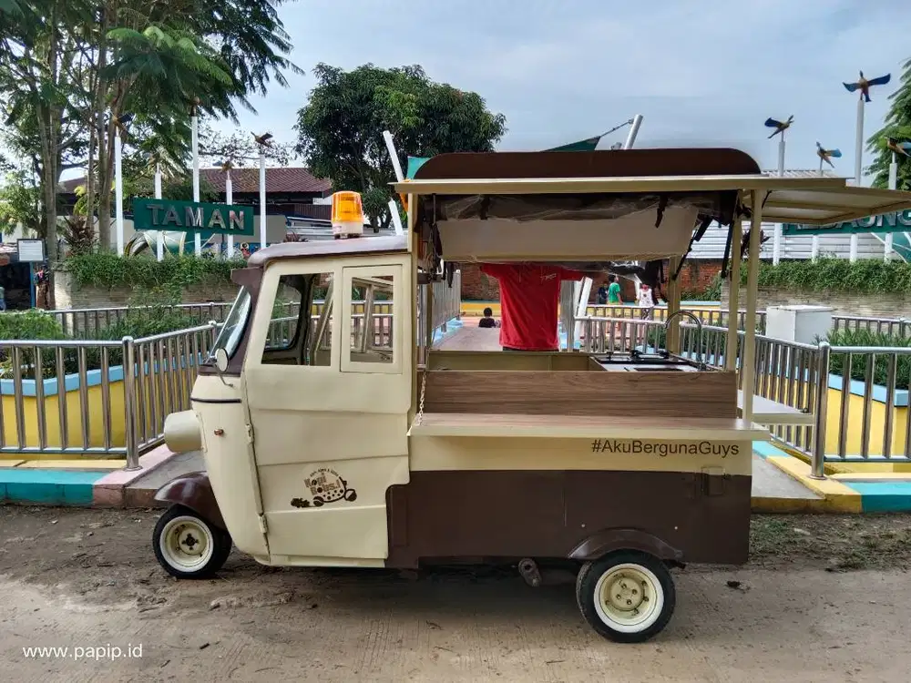 Bajaj, Tvs moko, Viar karya food truck custom By Papip Id
