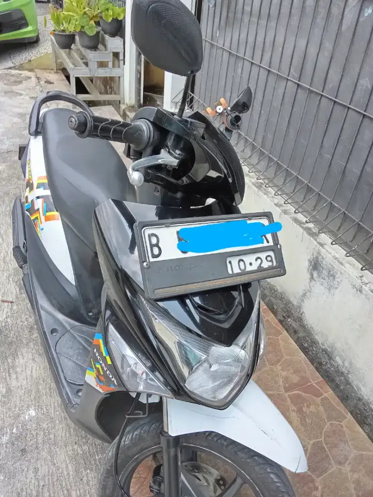 Honda beat pop 2018 pajak panjang kondisi tinggal pakai