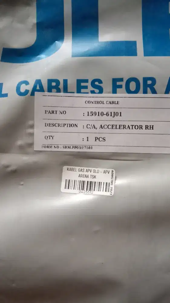 Kabel gas apv lama