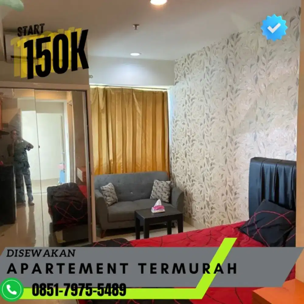 Sewa Apartemen Jakarta Pusat GREEN PRAMUKA Harian/Transit Termurah
