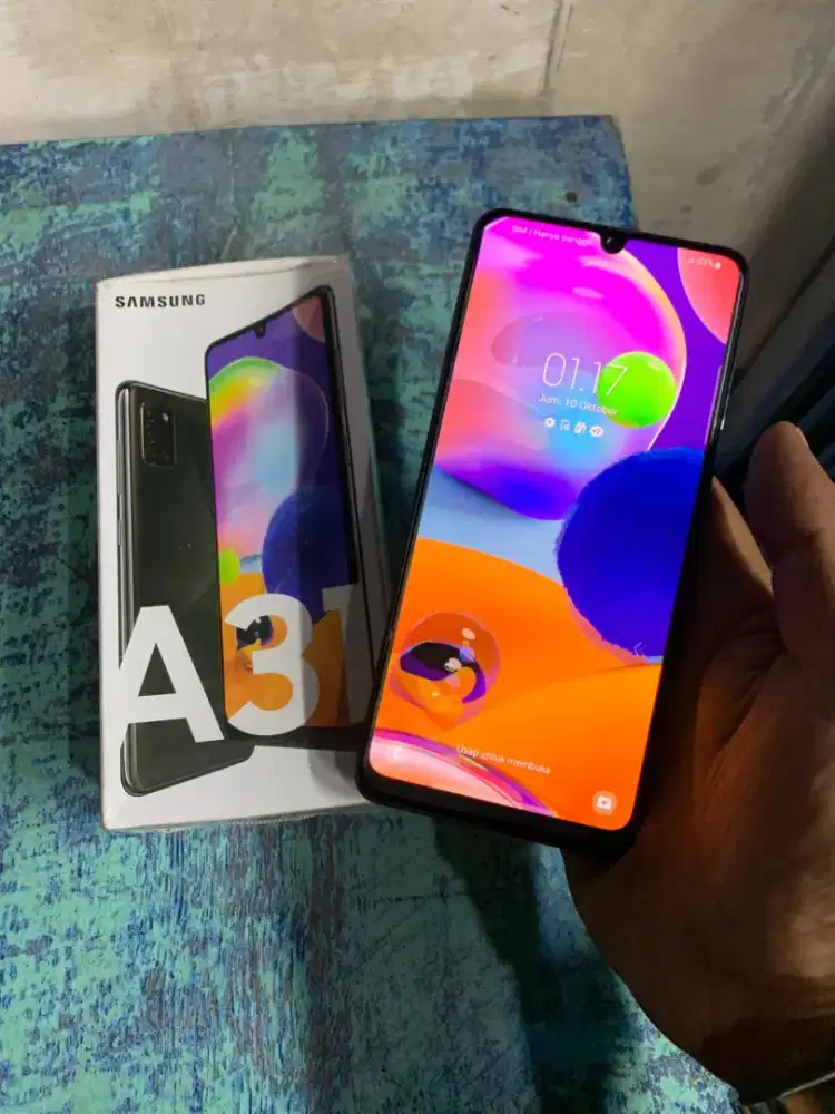 Samsung A31 Ram 8/128gb resmi segel ori gak ada minus