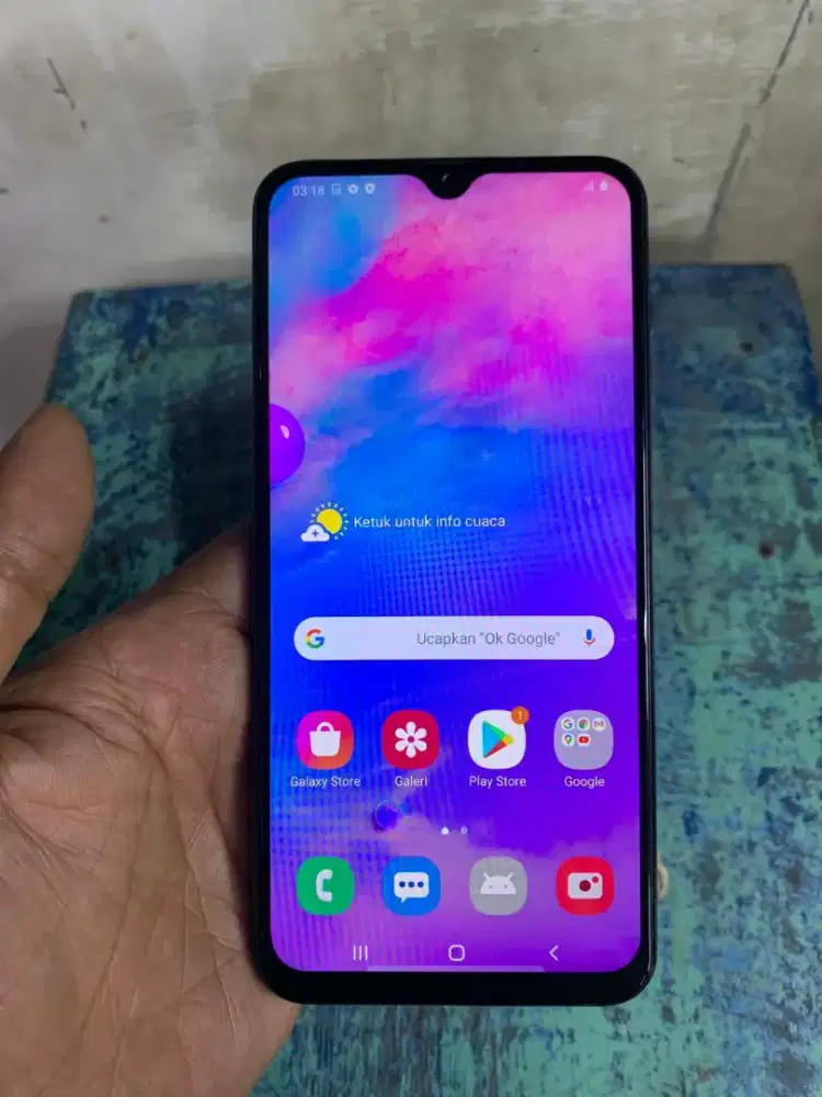 Samsung M30 Ram 4/64gb resmi segel ori gak ada minus