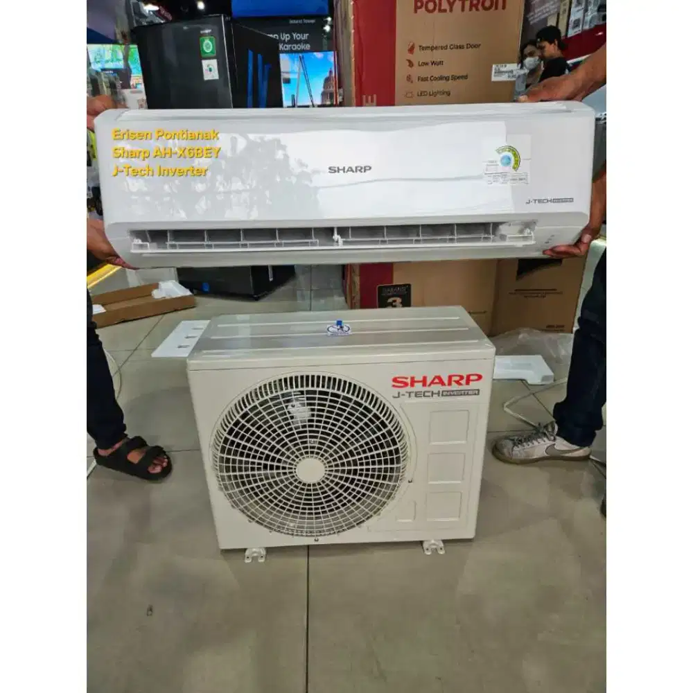 Kredit AC Sharp AH-X10BEY sudah sama jasa pasang tanpa dp
