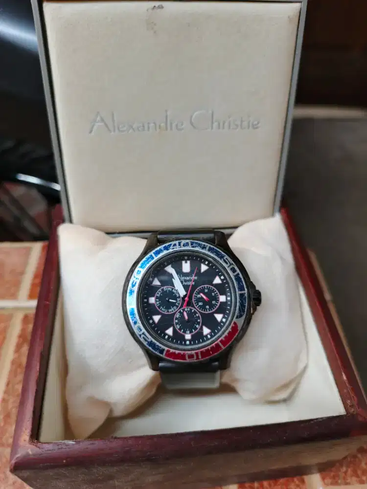 Jual jam Alexander christie Pria