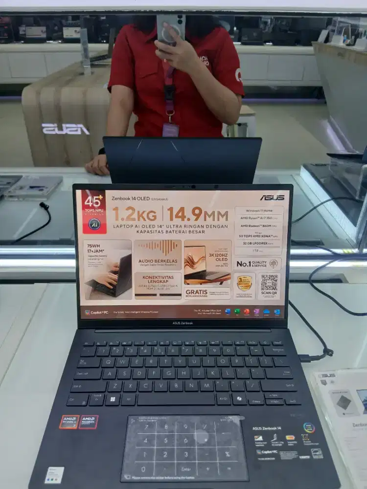 Promo Spesial Cicilan Laptop Asus Zenbook 14 Oled