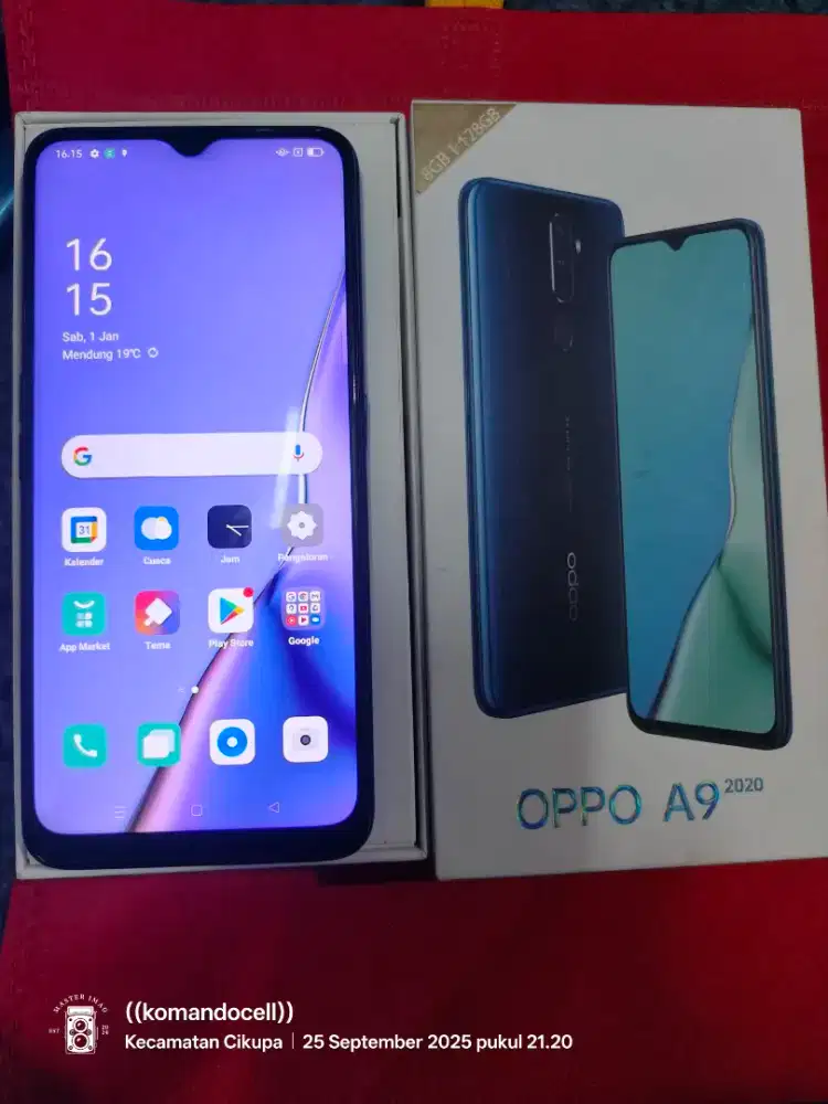 Du jual Oppo A9(2020)