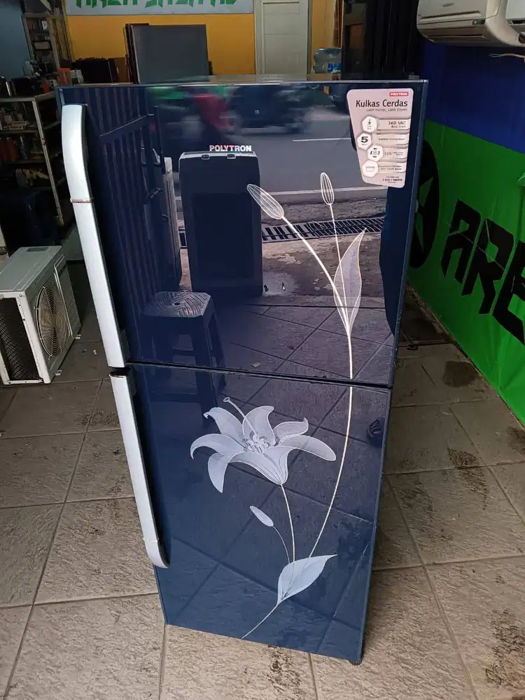 ️KULKAS POLYTRON 2 PINTU - HEMAT LISTRIK, DINGIN BANGET, SIAP PAKAI