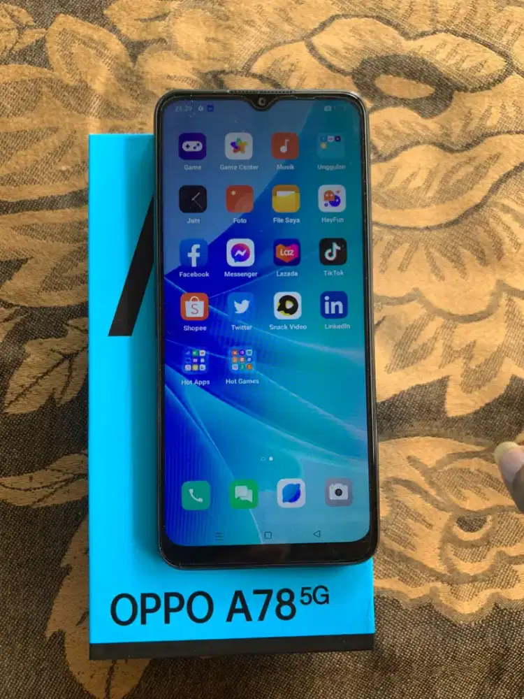 Oppo A78 5g Ram 8+4/256gb segel lancar game libas