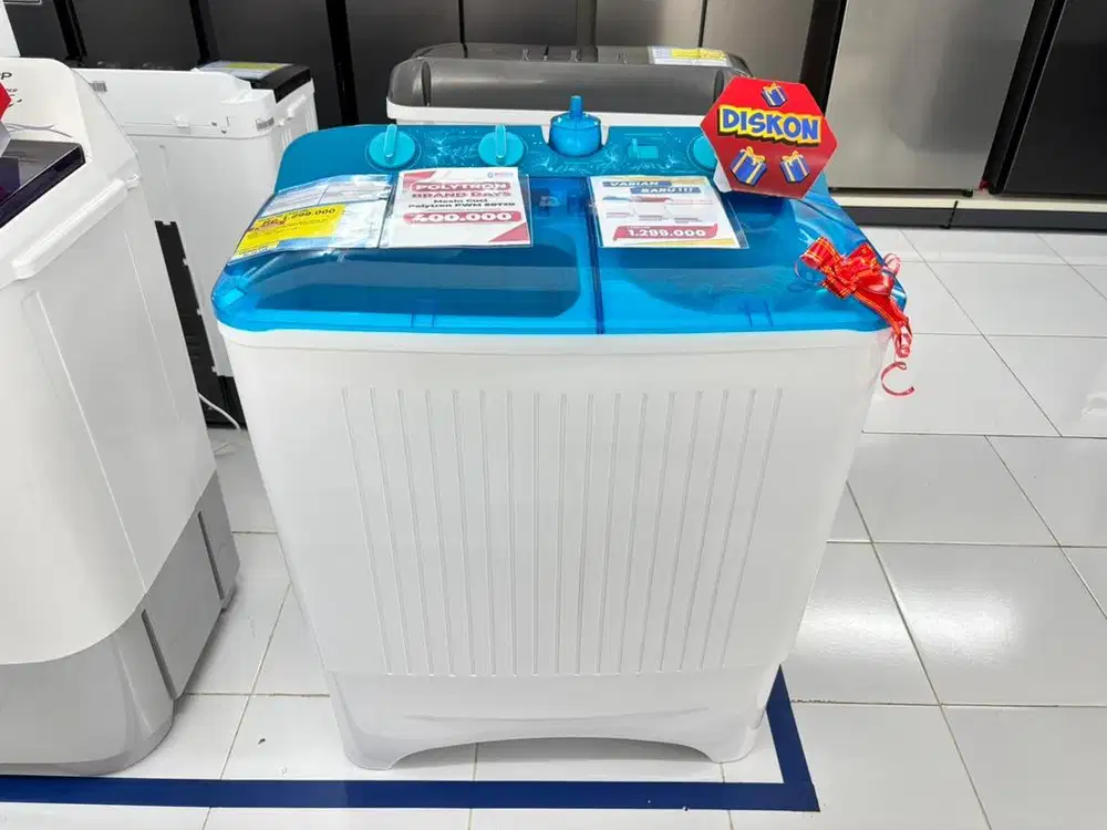 JUAL MESIN CUCI DUA TABUNG POLYTRON
