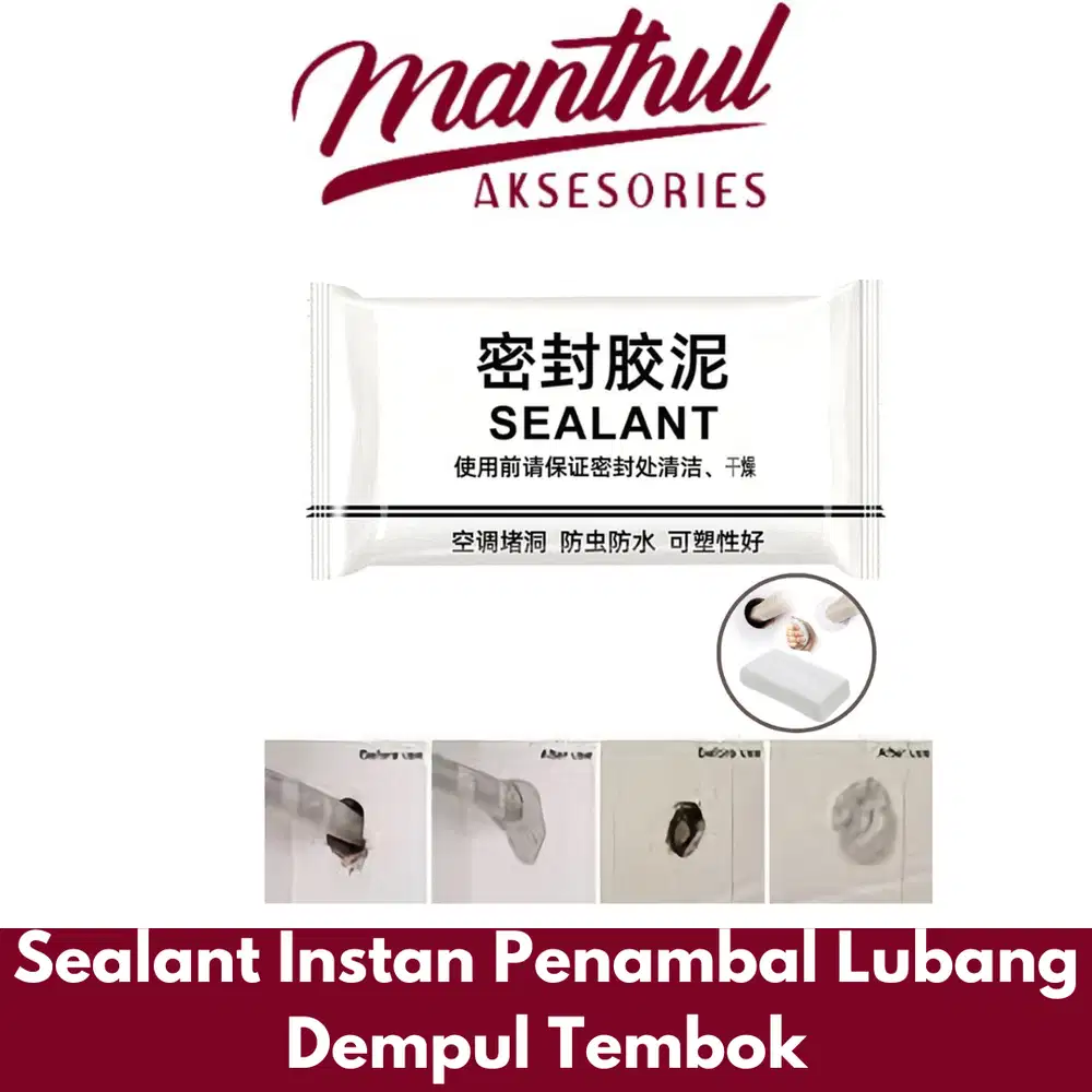 Sealant Instan Penambal Lubang Dempul Tembok/ Tambal Lubang Dinding